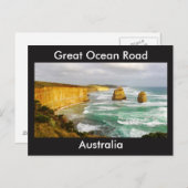 Carte postale Great Ocean Road Australie (Devant / Derrière)