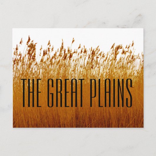 Carte postale Great Plains (Devant)
