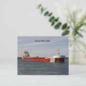 Carte postale Great Republic (Debout devant)
