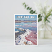 Carte Postale Great Salt Lake Utah (Debout devant)