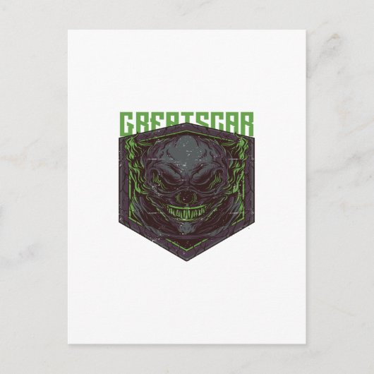 CARTE POSTALE GREAT SCAR (Devant)