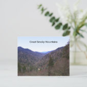 Carte Postale Great Smoky Mountains (Debout devant)