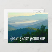Carte Postale Great Smoky Mountains (Devant / Derrière)