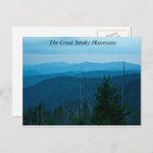 Carte Postale Great Smoky Mountains (Devant / Derrière)