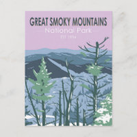 Great Smoky Mountains National Park Retro