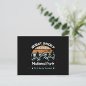 Carte Postale Great Smoky Mountains US National Park Camping (Debout devant)