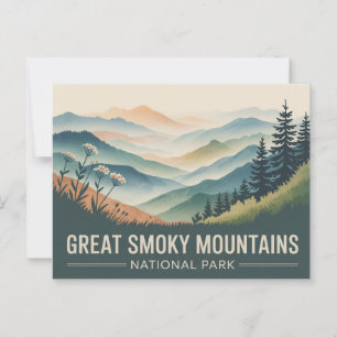 Carte postale Great Smoky National Park Vintage