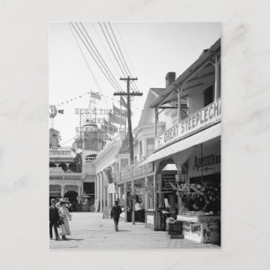 Carte Postale Great Steeplechase, Bowery, île Coney 1903