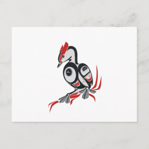 Carte Postale Grebe à cornes