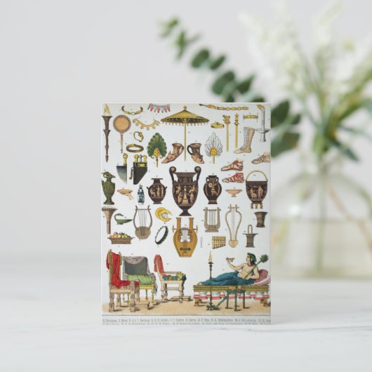 Carte Postale Grec ancien (Debout devant)