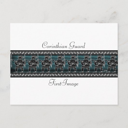 Carte Postale Grec Black (Devant)