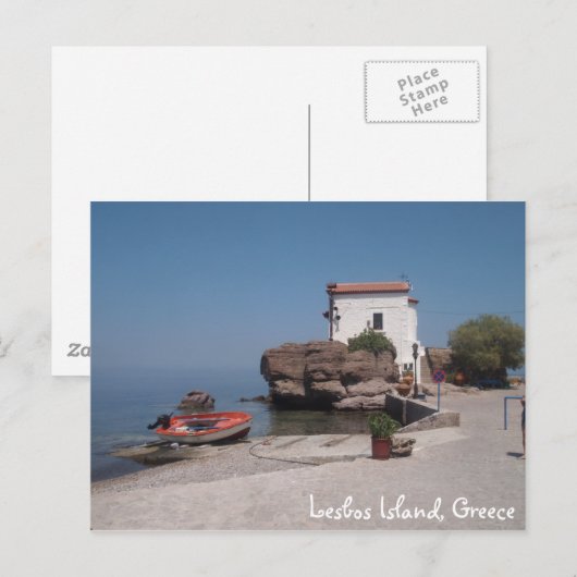 Carte postale Grèce (Devant / Derrière)