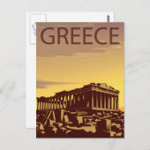 Carte Postale Grèce (Devant / Derrière)