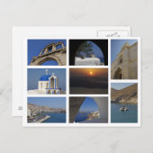 Carte postale Grèce (Devant / Derrière)