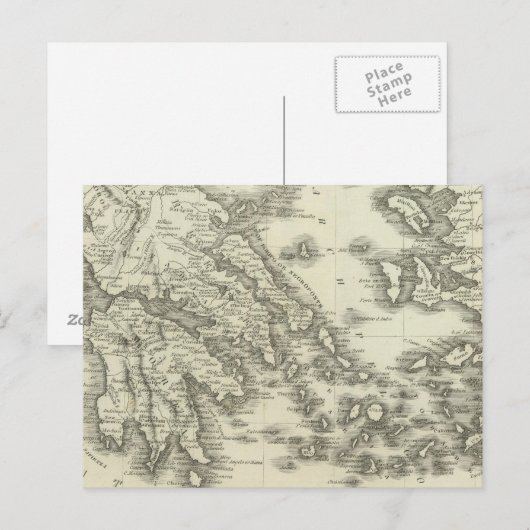 Carte Postale Grèce 16 (Devant / Derrière)