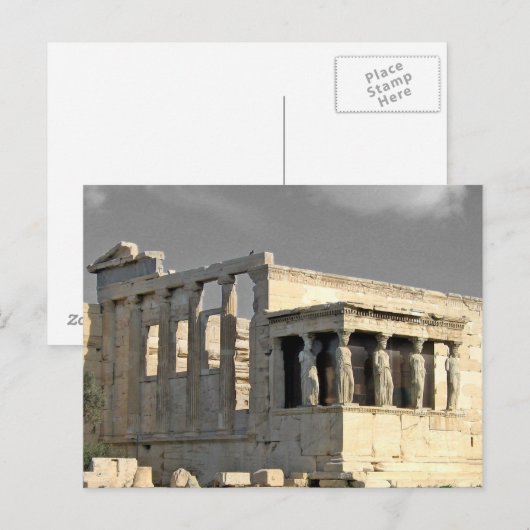Carte Postale grèce / acropole (Devant / Derrière)