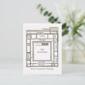 Carte Postale Grèce antique, Olympie, plan du Gymnase (Debout devant)