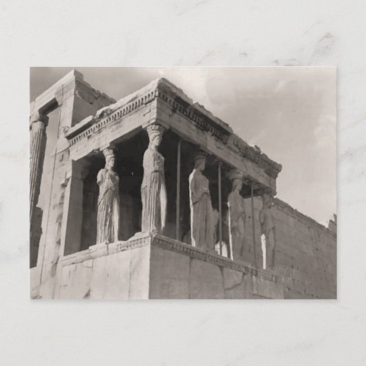 Carte Postale Grèce, Athènes, Acropole, Parthénon (Devant)