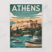 Carte Postale grèce d'athènes (Devant)