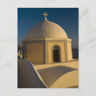 Carte Postale Grèce et île grecque de Santorin ville de 2