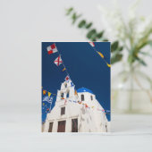 Carte Postale Grèce et l'île grecque de Santorin ville d'Oia 4 (Debout devant)