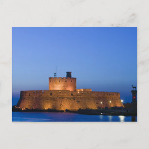 Carte Postale GRÈCE, Iles du Dodécanèse, RHODES, Rhodes Ville :