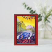 Carte postale Grèce Salutations Vintage (Debout devant)