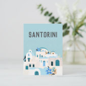 Carte Postale grèce Santorin (Debout devant)