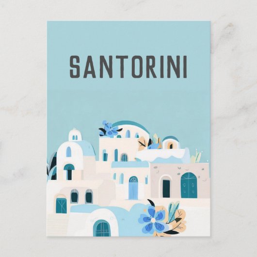 Carte Postale grèce Santorin (Devant)