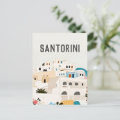 Carte Postale grèce Santorin (Debout devant)