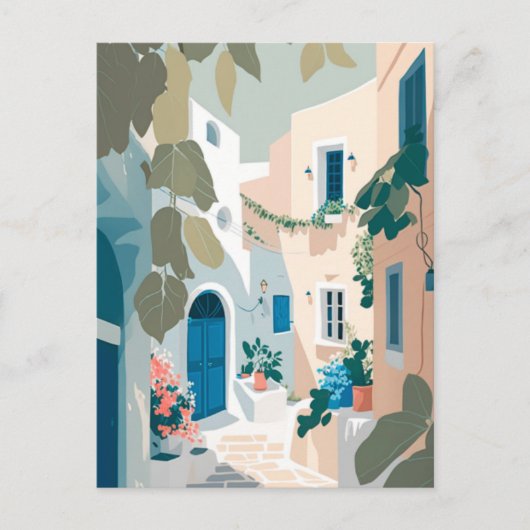 Carte Postale Grèce Santorin (Devant)
