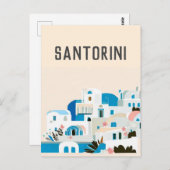 Carte Postale grèce Santorin (Devant / Derrière)