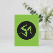 Carte Postale Grèce : Triskelion (Debout devant)