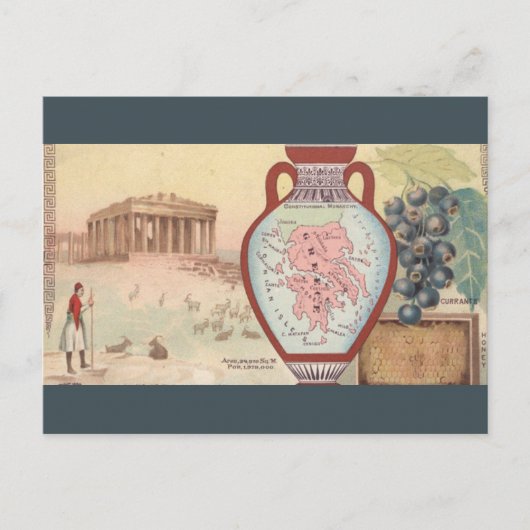 Carte Postale Grèce vintage (Devant)
