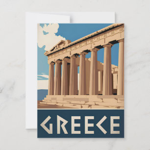Carte Postale Grèce vintage