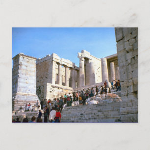 Carte Postale Grèce vintage, Athènes, Acropole,