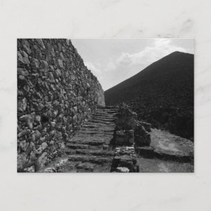 Carte Postale Grèce vintage Athènes Mycènes escalier royal
