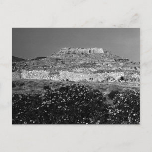 Carte Postale Grèce vintage Athènes Mycènes vue d'ensemble de l'
