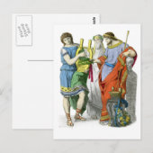 Carte Postale Grecs anciens (Devant / Derrière)