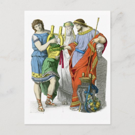 Carte Postale Grecs anciens (Devant)
