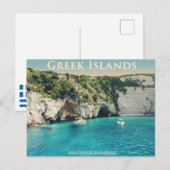 Carte Postale Greek Islands Postcard (Devant / Derrière)