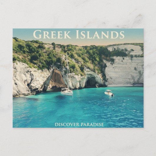 Carte Postale Greek Islands Postcard (Devant)