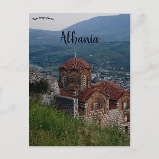 Carte Postale Greek Orthodox Church in Berat Albania (Devant)