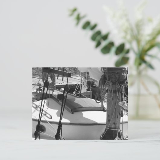 Carte Postale Gréement (Debout devant)