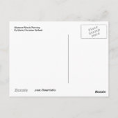 Carte Postale Green Abstract Colorful Fine Art Cards (Dos)