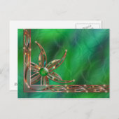 Carte Postale Green As the Grass Postcard (Devant / Derrière)