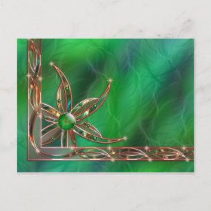 Carte Postale Green As the Grass Postcard