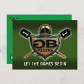 Carte Postale GREEN BAY PACK par Slipperywindow (Devant / Derrière)