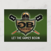 Carte Postale GREEN BAY PACK par Slipperywindow (Devant)