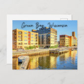 Carte postale Green Bay Wisconsin (Devant / Derrière)